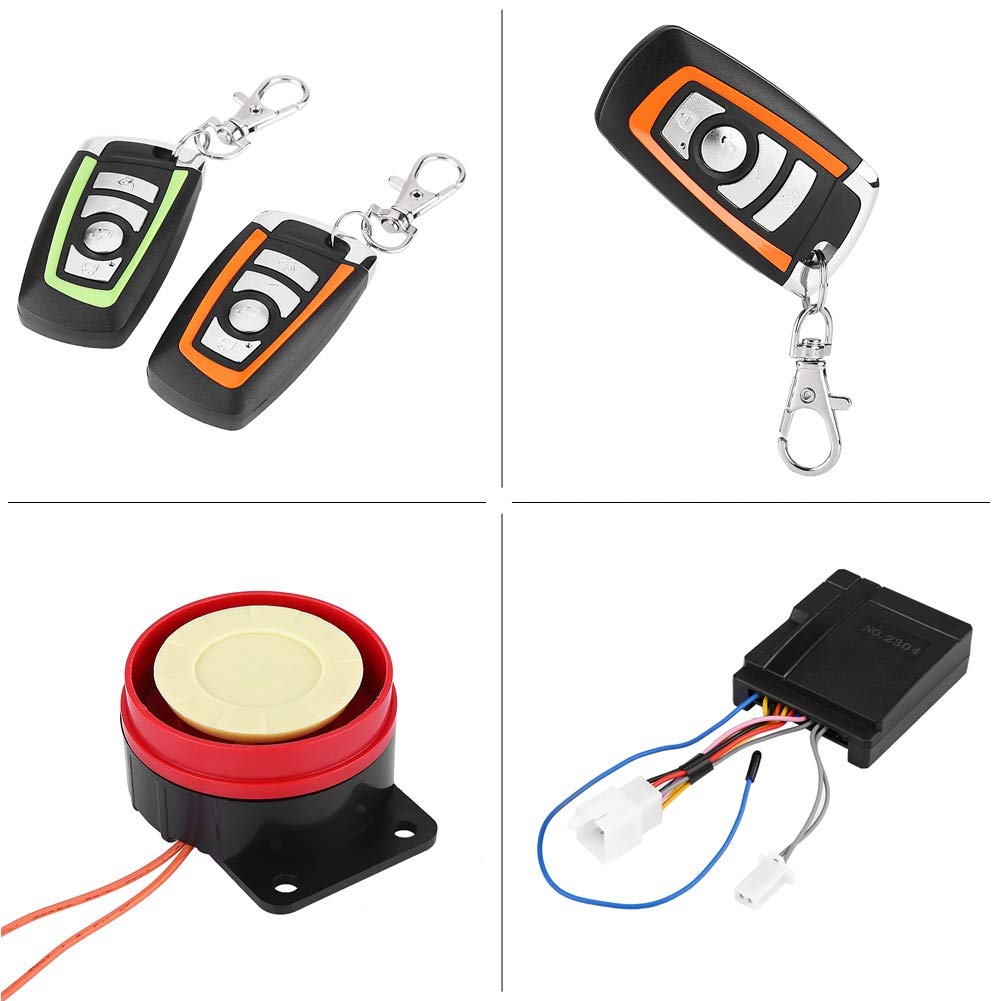 Alarme Moto,Alarme pour Quad,Syème D'Alarme Anti-Vol,Syème D'Alarme De Sécurité Antivol De Moto À Télécommande