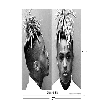 Amazon.com: XXXtentacion Mugshot Rapper Merch 17 XXX Bad
