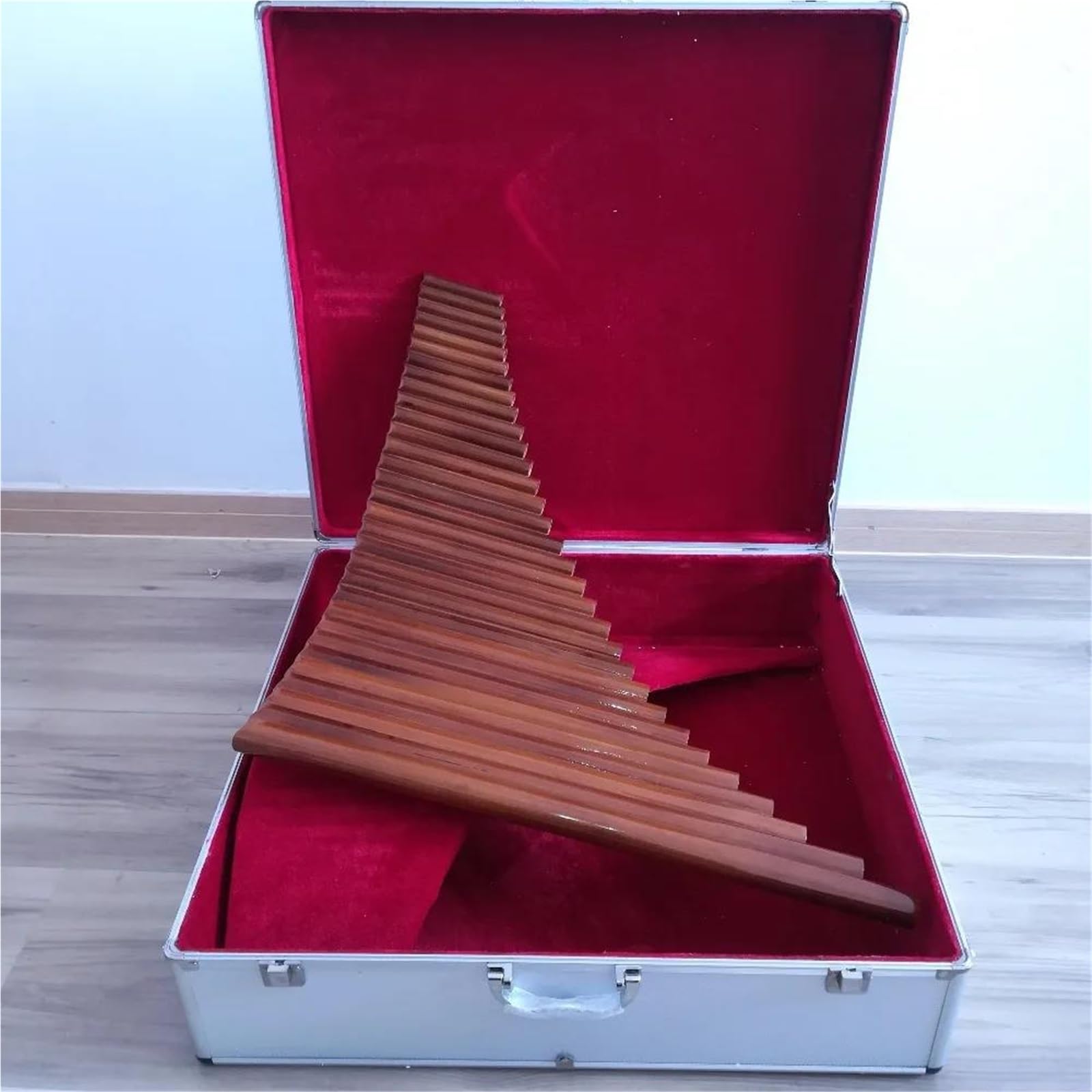 Pan Pipes Flauto Di Pan Professionale A 31 Tubi Realizzato A Mano Da 30 Anni Di Produzione Di Flauto In Bambù Con Custodia Per Flauto Di Pan
