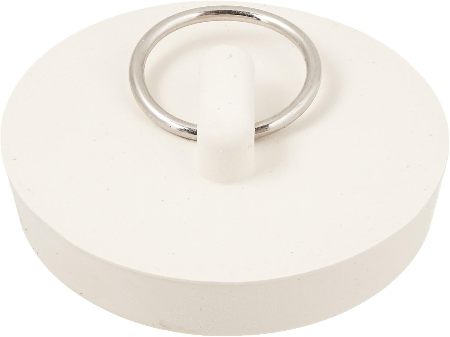 Danco 35976B 1-1/4-Inch Rubber Drain Stopper, White, 1 per Bag image 3
