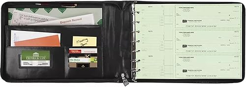 EGP - Portafolio de vinilo símil piel con cierre, 3 por página