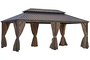 12’ x 20’ Canopy Replacement for Yardistry Gazebo