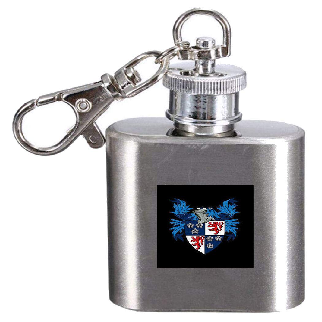 Flasque Fraser anti fuite blason familial pour petit volume