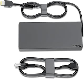 330W GaN Charger Replacement for Lenovo Gaming Laptop 20V 16.5A AC Adapter | Legion Slim pro 5 5i 7 7i 5i 9 9i Yoga AIO RTX 4070 4080 4090 GX21M50608 ADL330SDC3A Computer GX21M50608 Power Supply Cord