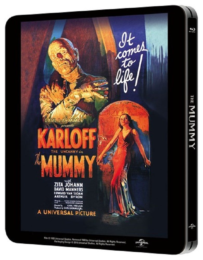 The Mummy 2016 Limited edition slipcase SteelBook Blu-ray #Region free