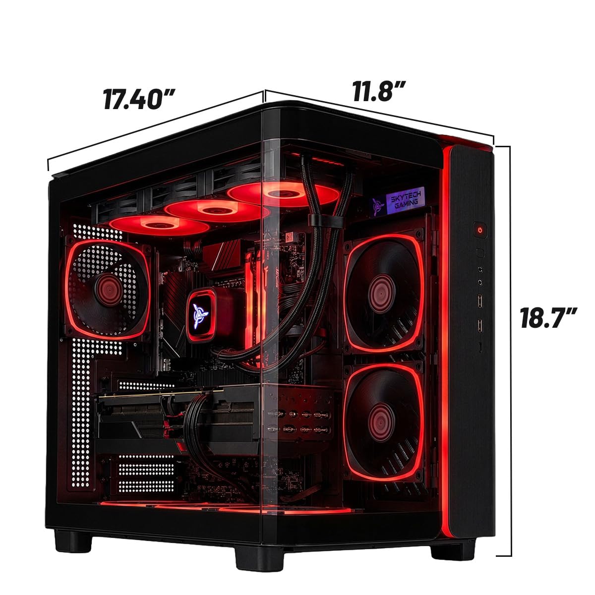Amazon.com: Skytech Gaming PC Desktop, Ryzen 7 9800X3D, RTX 5070
