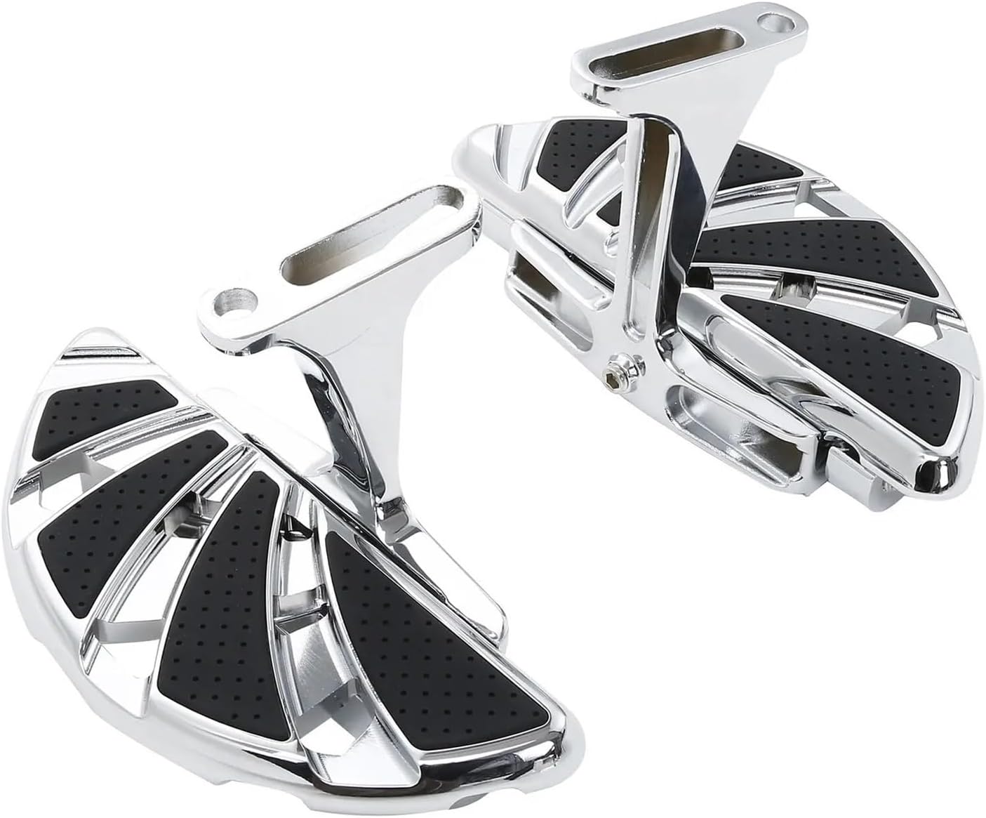 Motorcycle Passenger Floorboard Foot Board Compatible With Harley Touring Electra Glide Road King Road Glide 1993-2021 2019 2018 2017 2016