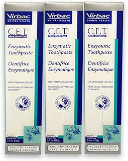 Virbac Dental Chews CET101-3 Poultry Toothpaste (3 Pack), 2.5 oz
