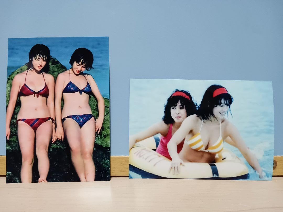 Amazon.co.jp: 松田聖子 河合奈保子 写真 2枚セット Lサイズ