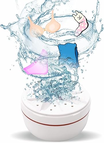 Miniatura 1 de Portable Ultrasonic Turbo Mini Washer for Travelling,Camping,Business Trip.Mini Washing Machine for Cleaning Sock,Underwear,Small Rags,Towel