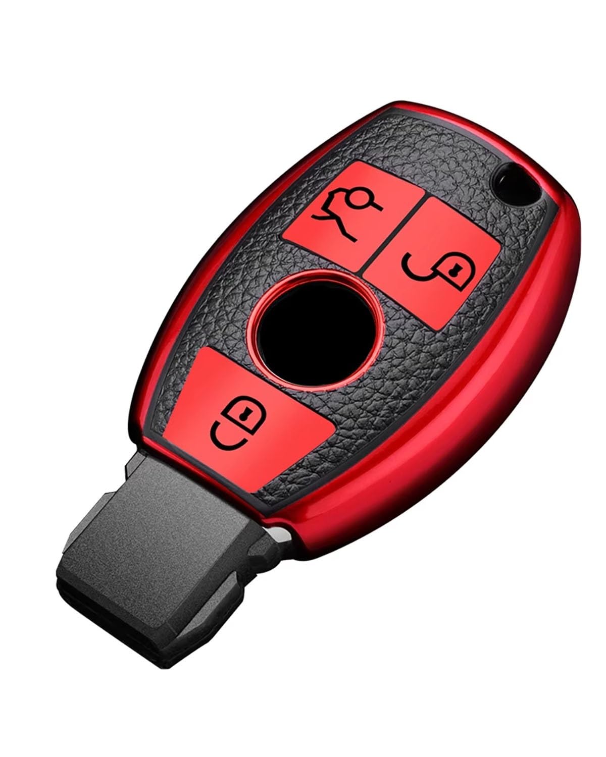 Carcasa llave Benz CLA GL contra caídas con TPU azul 4