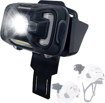 SAFEBUILDER SHL01 Head Light for CR06 and CR08 Hard Hats Accessories Headlamp for Safety Helmet