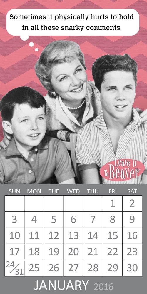 2016-leave-it-to-beaver-magnetic-calendar-leave-it-to-beaver-9781624383274-amazon-com-books