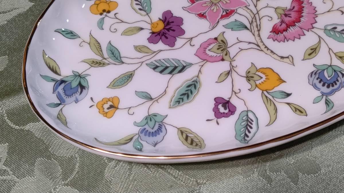 Amazon.co.jp: Vintage 1998 Minton Haddon Hall with Pink Trim Gold