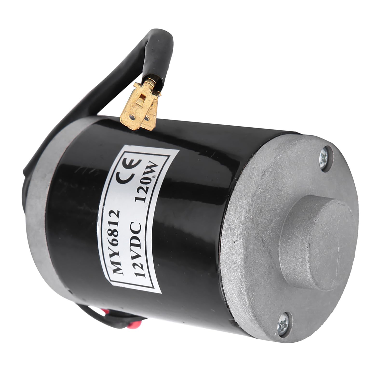 MY6812 12V 120W High Speed Small Brush Motor with Belt Pulley Electric Scooter E Accessory