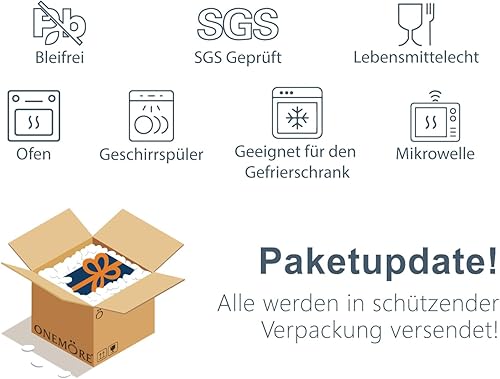 Miniatura 7 de ONEMORE Juego de 6 cuencos de porcelana de 30 onzas para pasta, cuencos poco profundos y anchos, cuencos grandes de cerámica para sopa, postre,