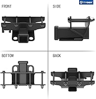 Vista 5 de TYGER Combo de remolque: enganche receptor de 2 pulgadas, arnés de cableado y cubierta de enganche para Wrangler JK 2Dr y 4Dr 2007-2018