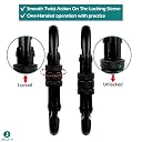 LAFILLETTE Carabiner Clip, Keychain Clip Spring Snap Hooks, Carabiners for Camping, Hiking, Outdoor, Dog Leash, Key Chains (Design-1) gallery image