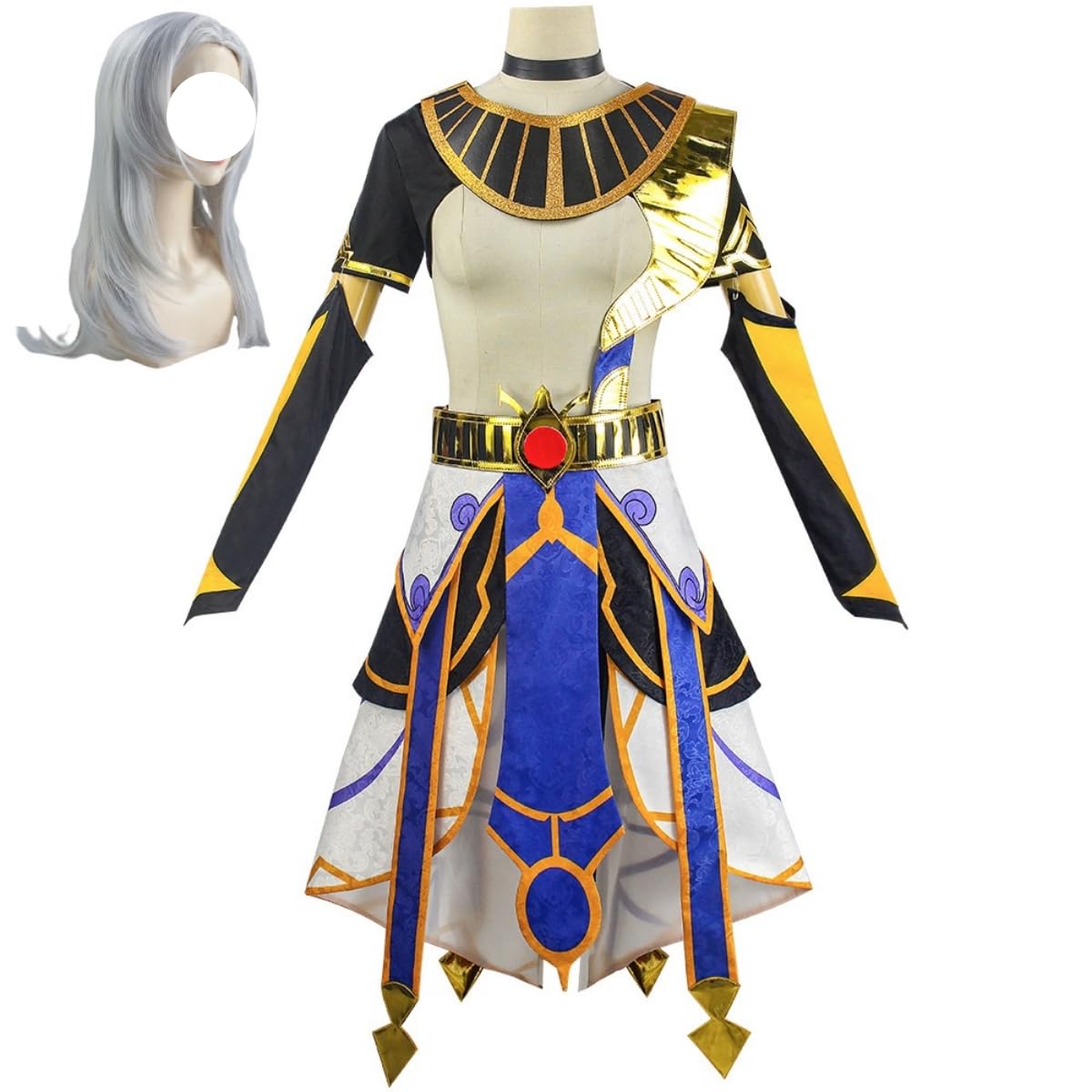 Amazon.co.jp: FSQCY 原神 セノ コスプレ衣装 ウィッグ付き 仮装 文化
