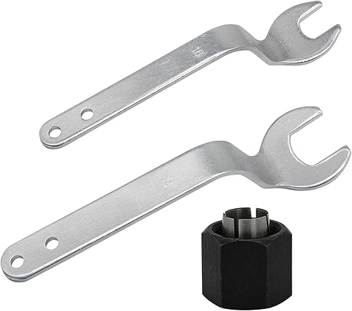Thaekuns RA1152 Llaves de desplazamiento para router BOSCH 2610906284 Portabrocas de 12 pulgada para enrutadores de las series 1613, 1617, 1618 y