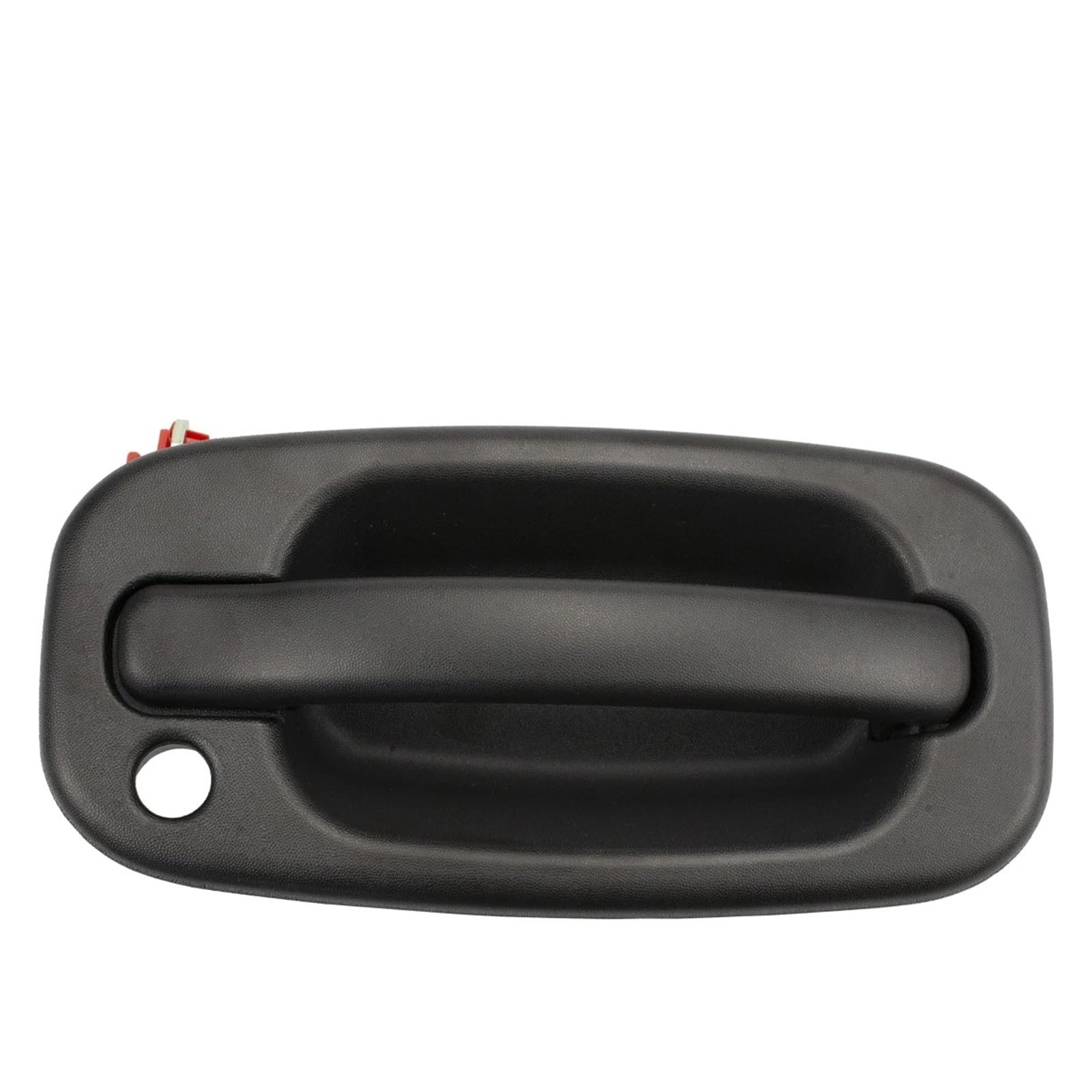 CGBWMB Exterior Door Handle for GMC for Sierra 1500 2500 3500 for Yukon XL1500 XL2500 1999-2007 Front Rear Left Right Outside Door Handle 15034985(Black FR with Hole)
