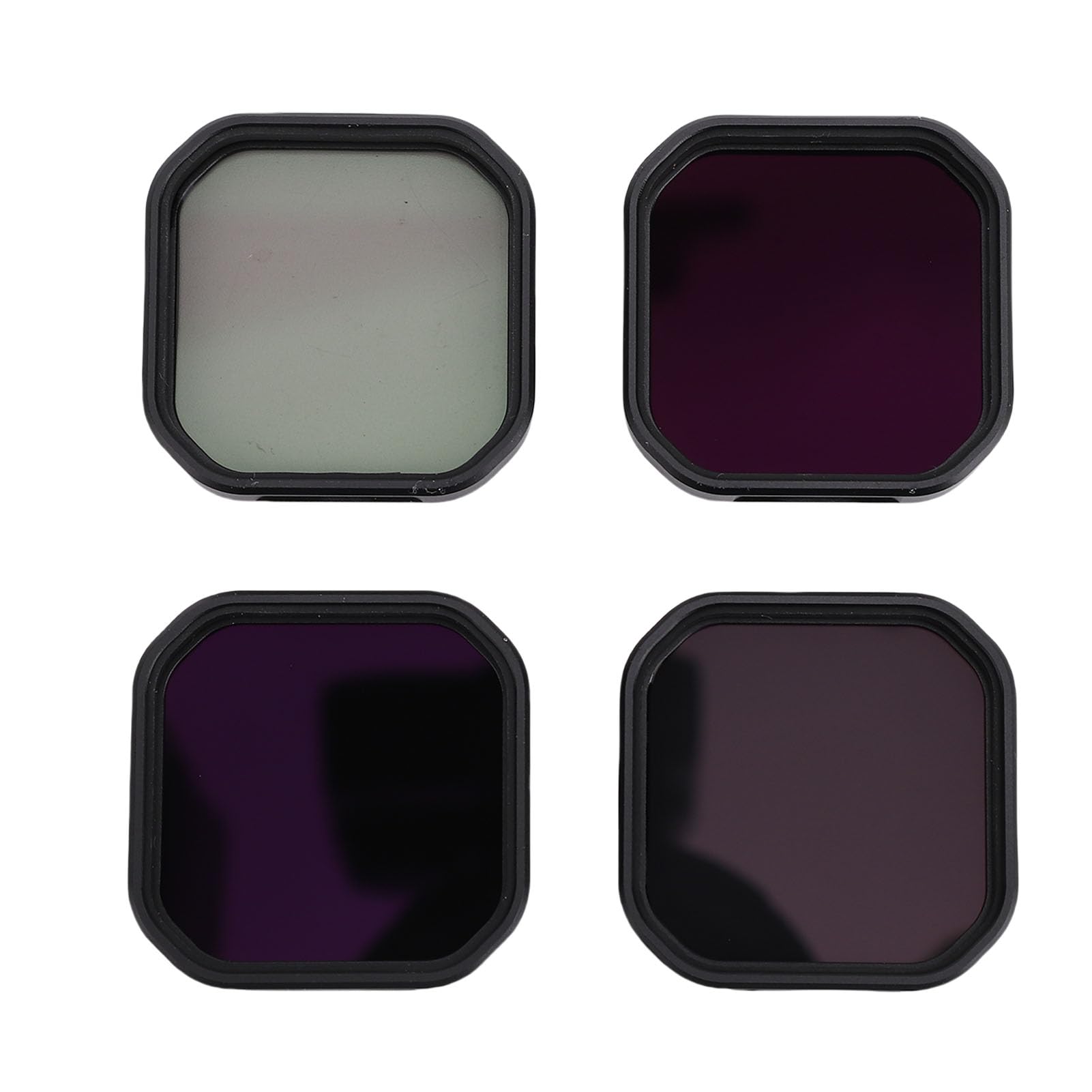 Annadue Filtro per Lenti Drone Set ND16 Filtri in Vetro Ottico HD per Ace Pro con Rivestimenti a più Strati Pioggia Graffio Olio a Prova di Olio Leggero in Lega di Alluminio Leggero