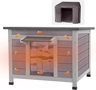 Insulated Cat House For Winter Picks collage image 3