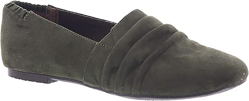 Ros Hommerson Woman Donut 63002 Olive/Microsuede Leather 9 Narrow (2A) US