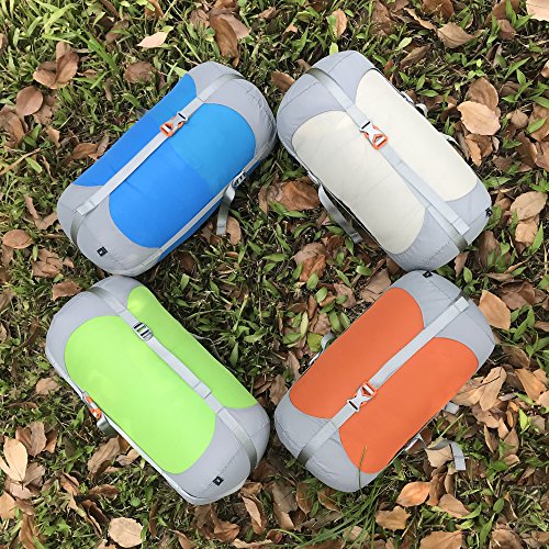 Jolmo Lander Sleeping Bag Compression Sacks Stuff Sacks Travel Storage Bag 4sizes×4colors (Orange, XL/30L)