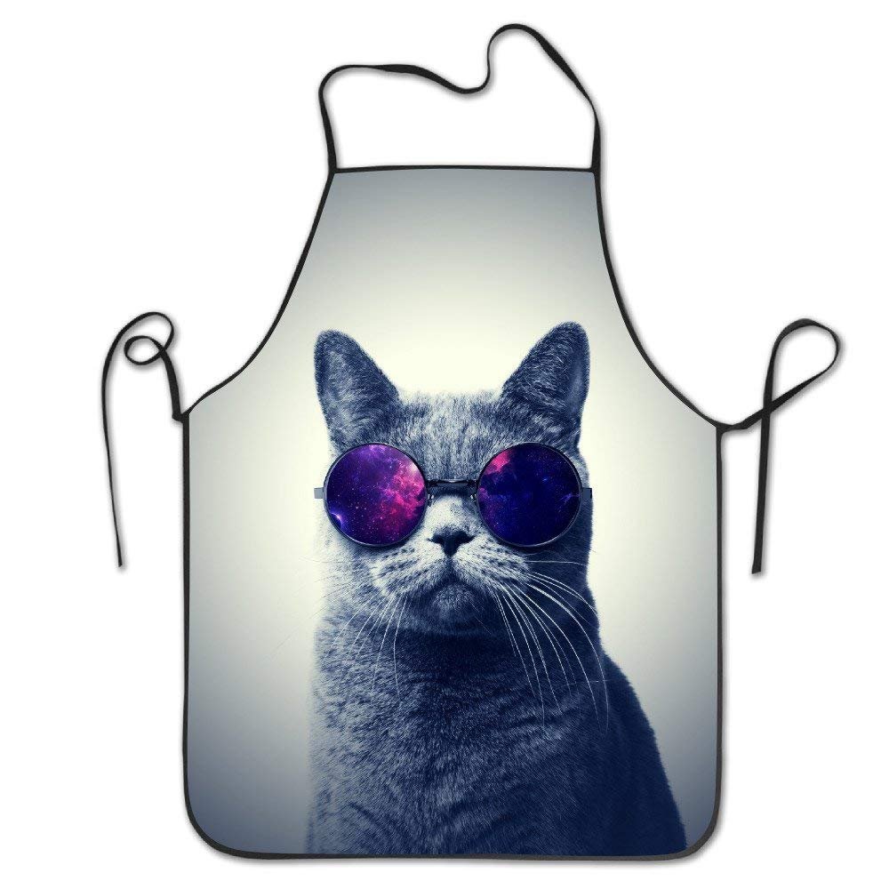 sdfgsdhffer Unisex Killer Whale Pattern Chef&Cook Kitchen Bib Apron Waterproof Perfect For Cooking,Baking,Crafting,BBQ 28.3" X 20.5"