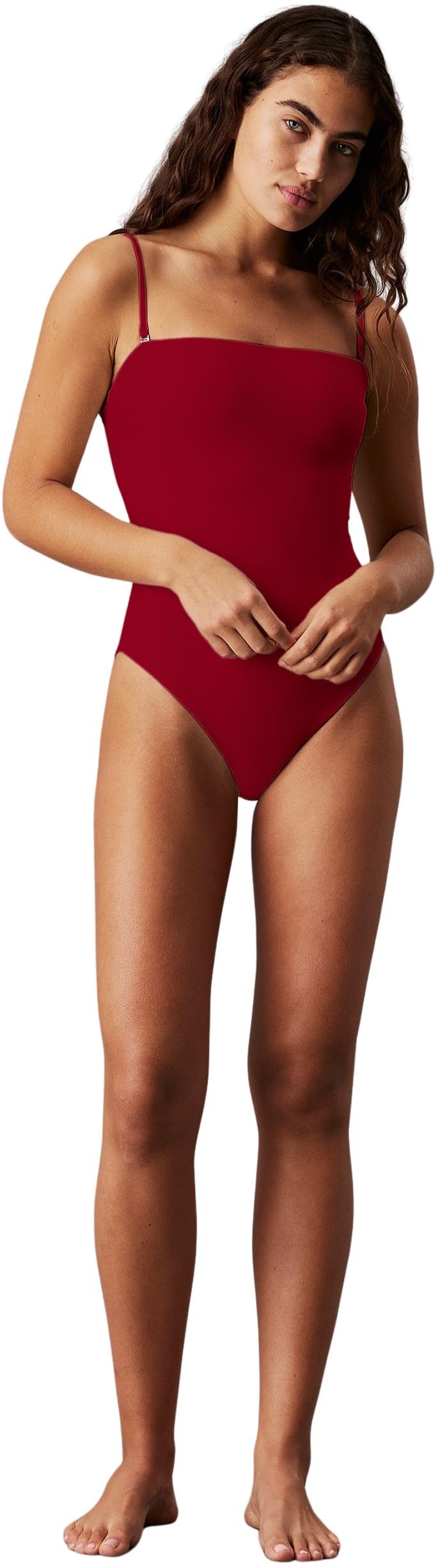 Calvin Klein Traje de baño Mujer One Piece Bandeau