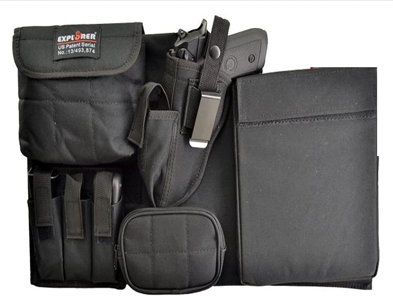Explorer CH88 Car / Vehicle Holster Car Holster for Handgun, Vehicle Holster for Concealed Carry CCW