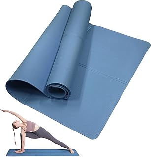 Tappetino da Yoga Classico, Antiscivolo, Portatile 3 mm di Spessore EVA per Fitness Yoga Pilates Allenamento Campeggio Viaggi per Uomo e Donna