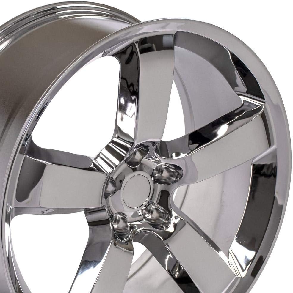 OE Wheels DG04 20 Inch Rim Fits Charger SRT Style 5x115 20x9 Chrome - Hollander 2262 (1)