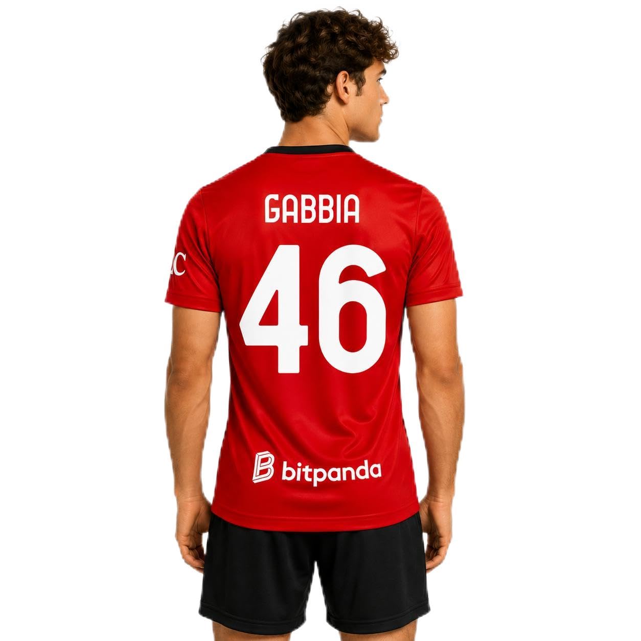 AC Milan Maglia Rossonera Gabbia 46 Replica Ufficiale 2026-2027