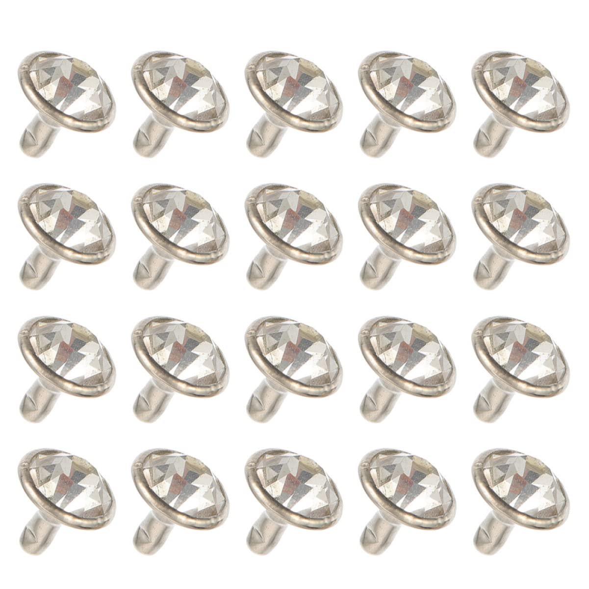 Ciieeo 600sätze Strass Nieten Für Kleidung Und Taschen Vielseitige Dekorative Alu-Rivets Für Modeprojekte Praktische Bastelzubehör Für Designs