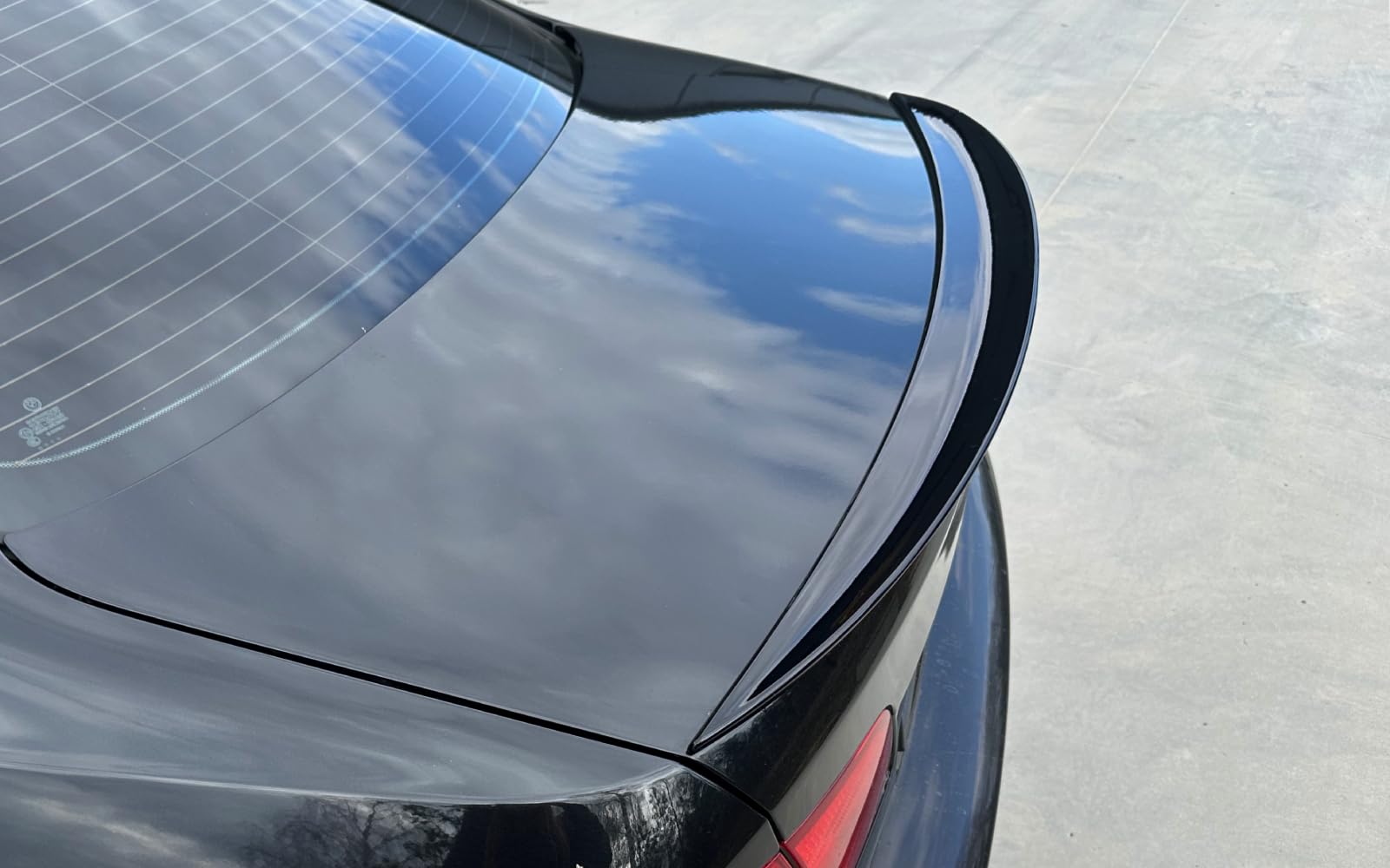 MpTuned E92 M Performance Spoiler posteriore lucido nero per serie 3 2007 2008 2009 2010 2011 2012 2013 Coupe 318i 320i 330i 340i m340i 318d 320d 330d 340d m340d