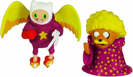 Amazon アドベンチャータイム ２インチ コレクタブル 2個セット 魔法使いのフィン ジェイク Adventure Time 2 Wizard Finn And Wizard Jake K フィギュア ドール 通販