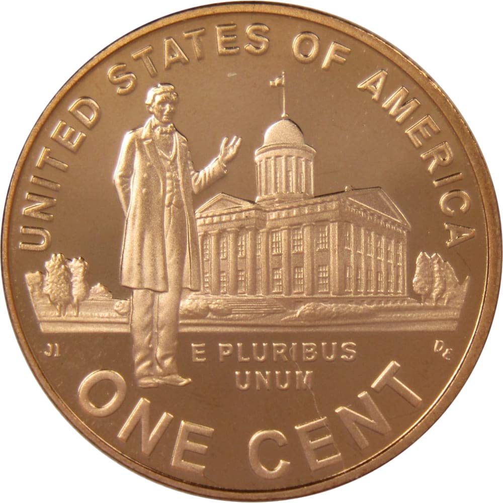 2009 S Lincoln Bicentennial Cent Professional Life Proof Bronze Penny 1c Coin Thumbnail