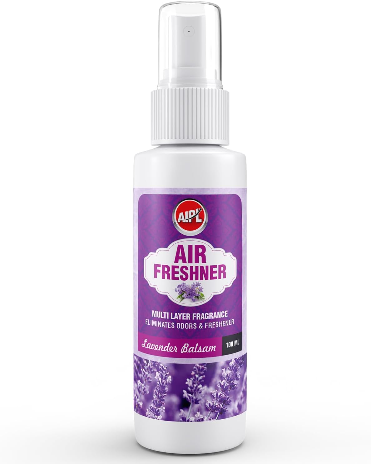 ABRO AFL-100 Air Freshener Spray | Lavender Balsam Fragrance | Nature Inspired Multi-Layer Fragrance | Long Lasting Scent | Portable Sprayer | for Home & Office (100ml)