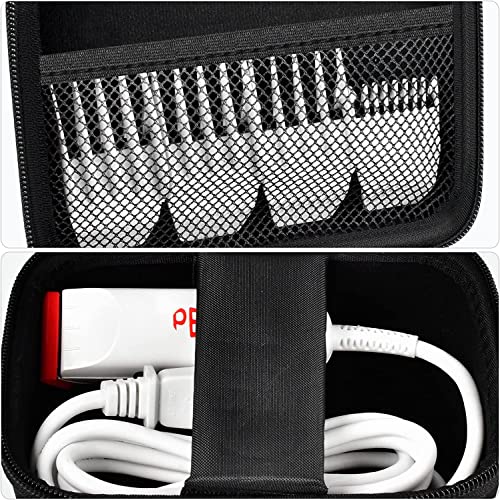 Paiyule Case For Wahl Professional Peanut Clipper/Mens Trimmer #8655-200, 8685, 8655-200, 8663, 8031, 8035, Hair Dog Clippers Guard Holder Barber Storage Organizer Box For Men, Bag Only-Black #TOP2