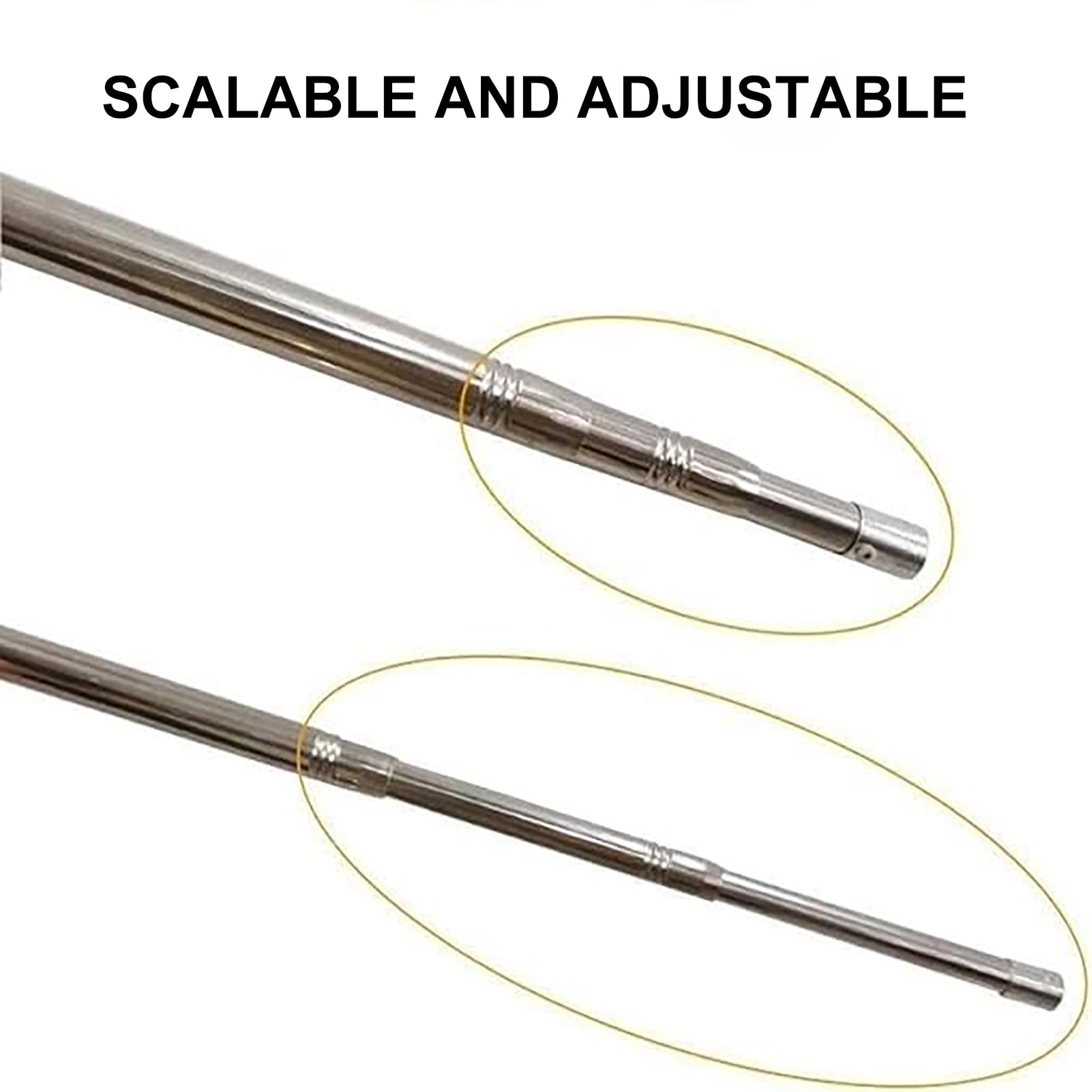 Cazo de toma de muestras de agua de acero inoxidable, herramienta eficiente de recogida de líquidos para uso ambiental y de laboratorio