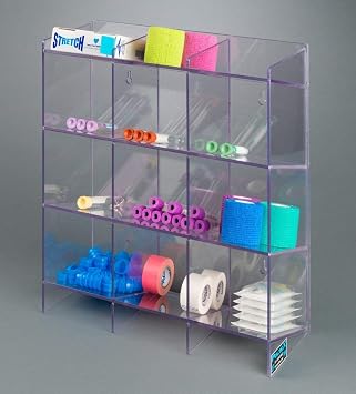 Phlebotomy Organizer Tough Break Resistant PETG 3 Column