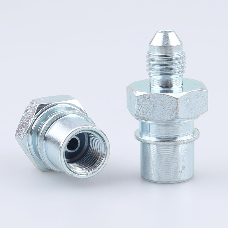 Adaptador de conexão para freio AC PERFORMANCE 3AN macho para M10 x 1,0 fêmea – Pacote com 2