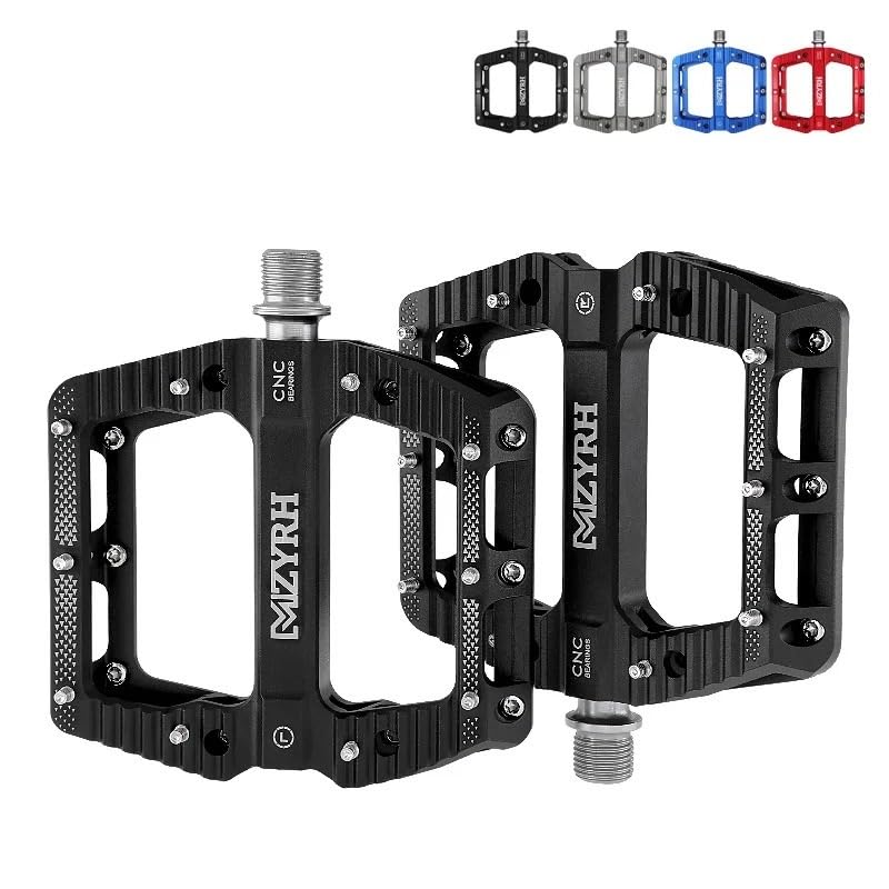 Pedales MTB Rodamientos de Pedales Bicicleta Anchos, Antideslizantes, CNC, BMX, MTB, Pedal Carretera, con rodamiento Sellado