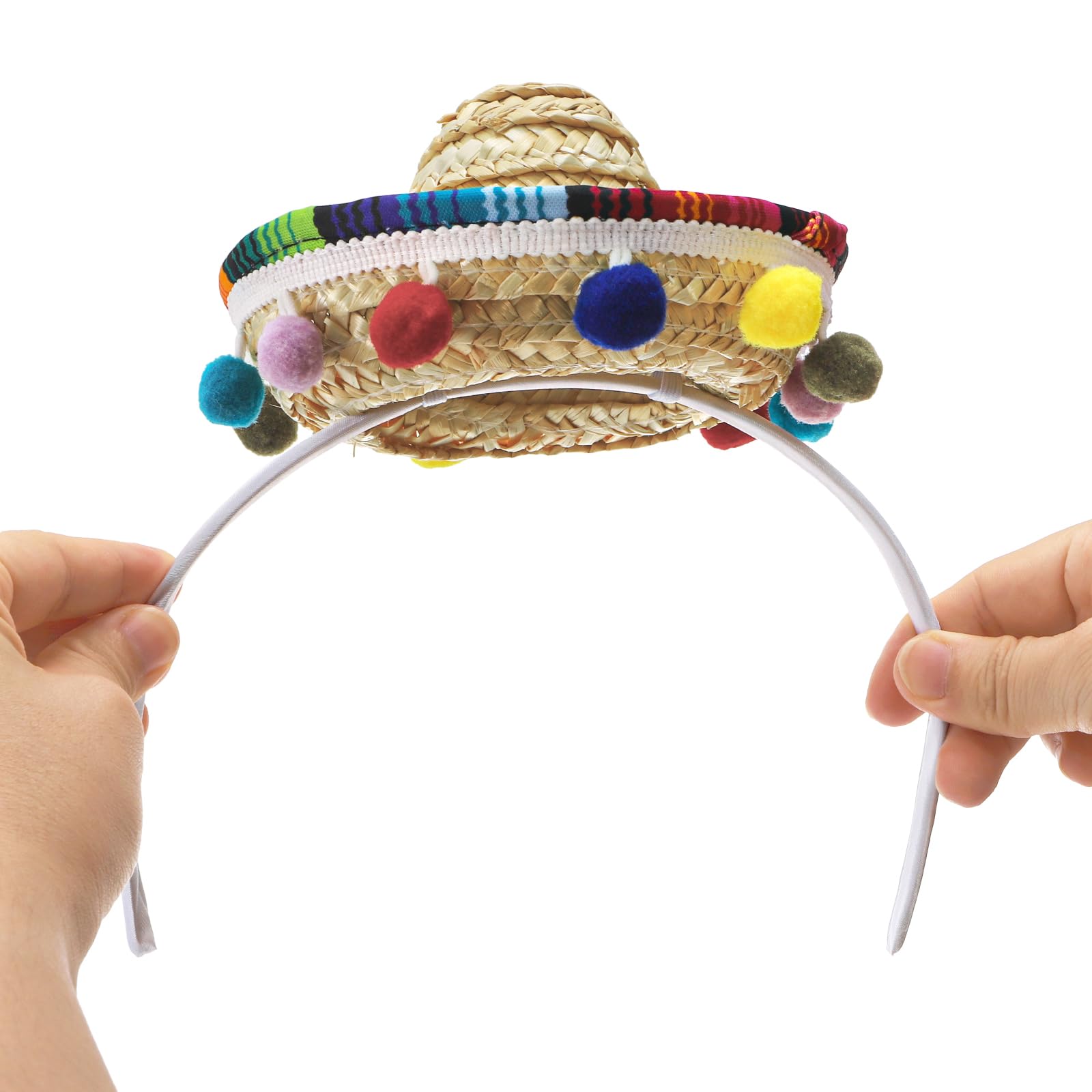 Decorated festival hat Painted Festival Hat – Little Hippie Chick main image 3