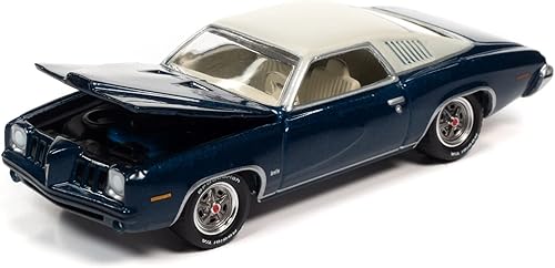 Miniatura 2 de Johnny Lightning 1973 Pontiac Grand Am, color de fábrica (JLSP163A)