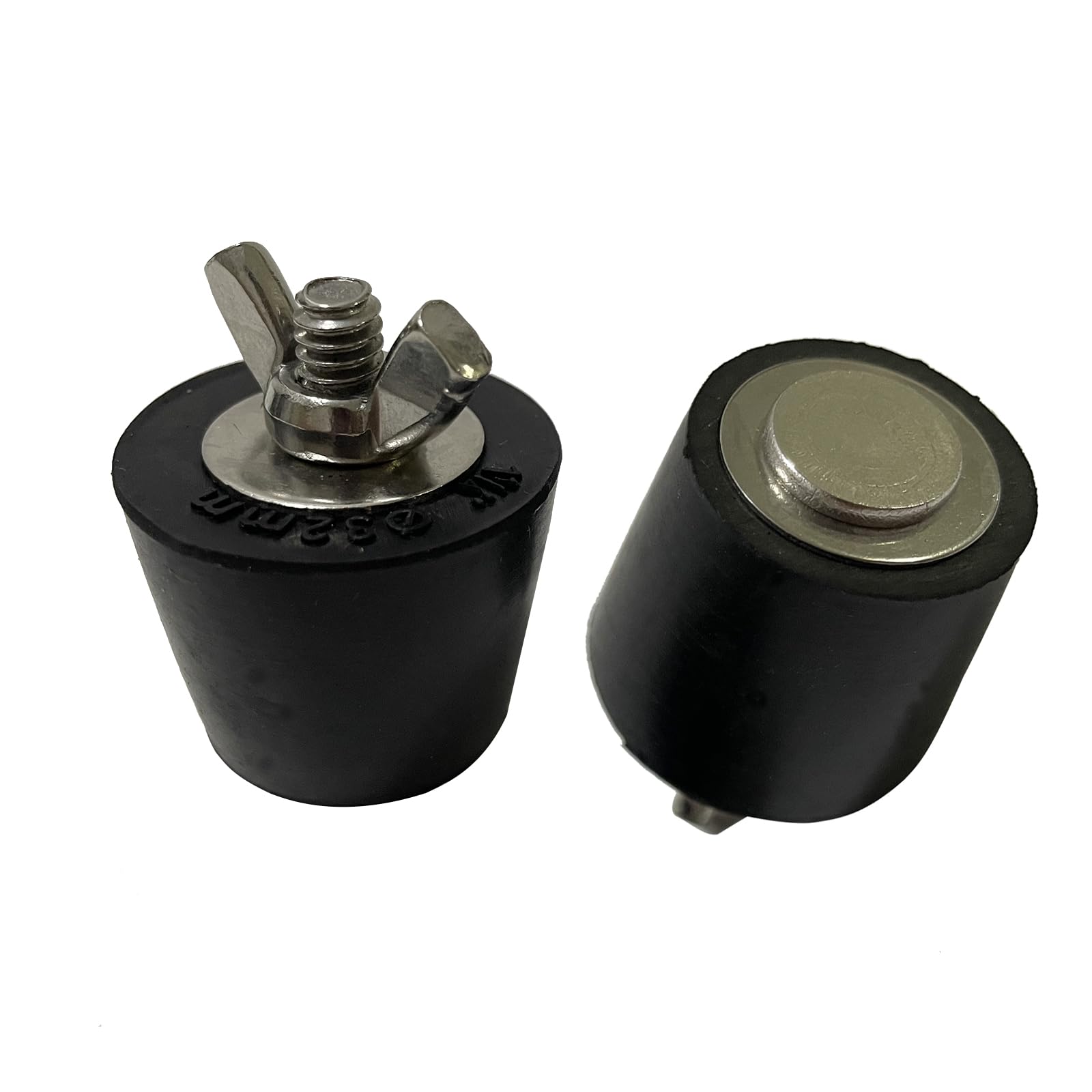 Bouchons D'Hivernage Piscine 5.1cm - Lot De 2 - Caoutchouc Avec Vis Inox - Pour Écumoires Et Retours - Protection Hiver