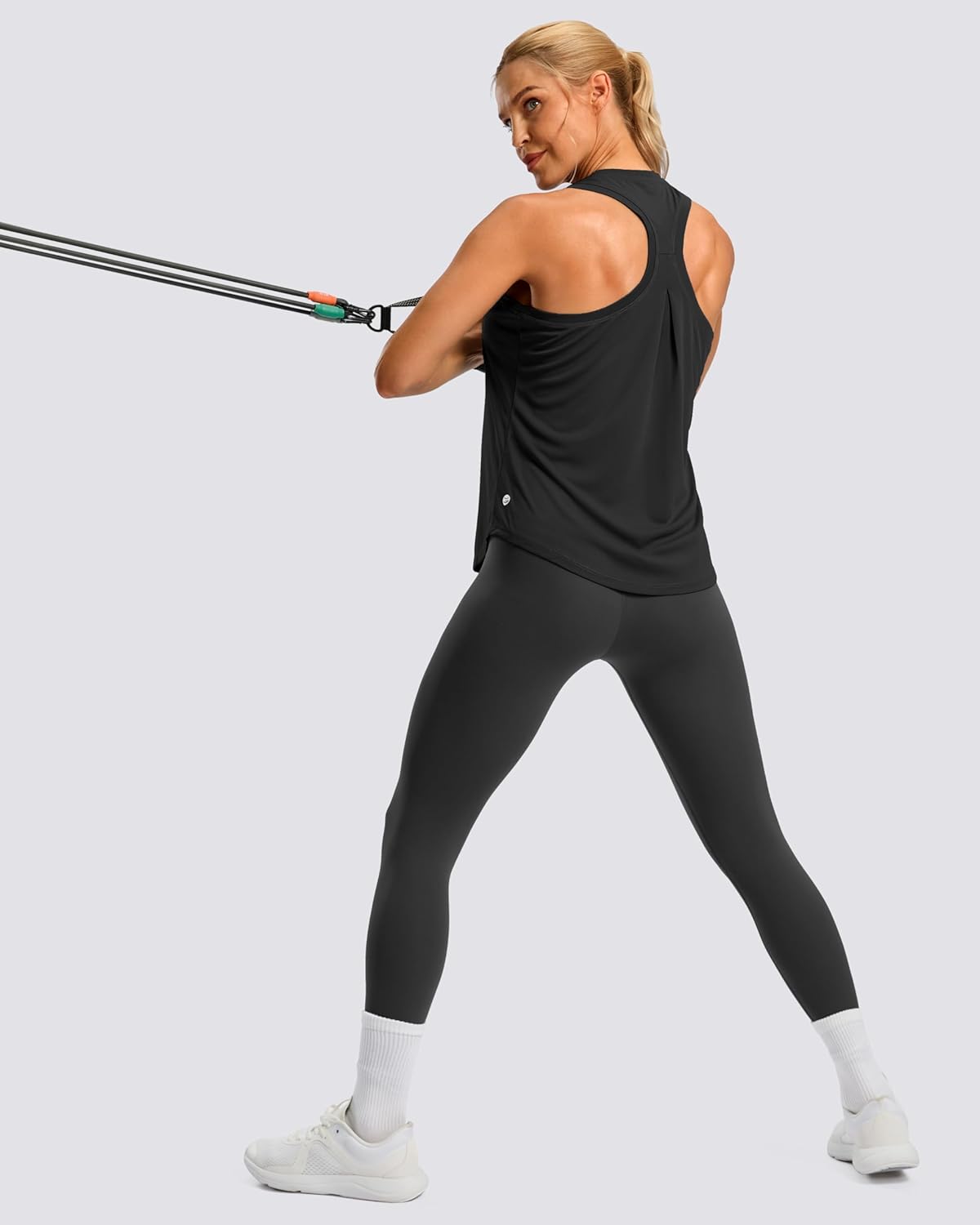 G Gradual Women's Workout Tank Tops Racerback Athletic Yoga Tops Loose Fit Sleeveless Running Gym Sports Shirts for Women - Image 7