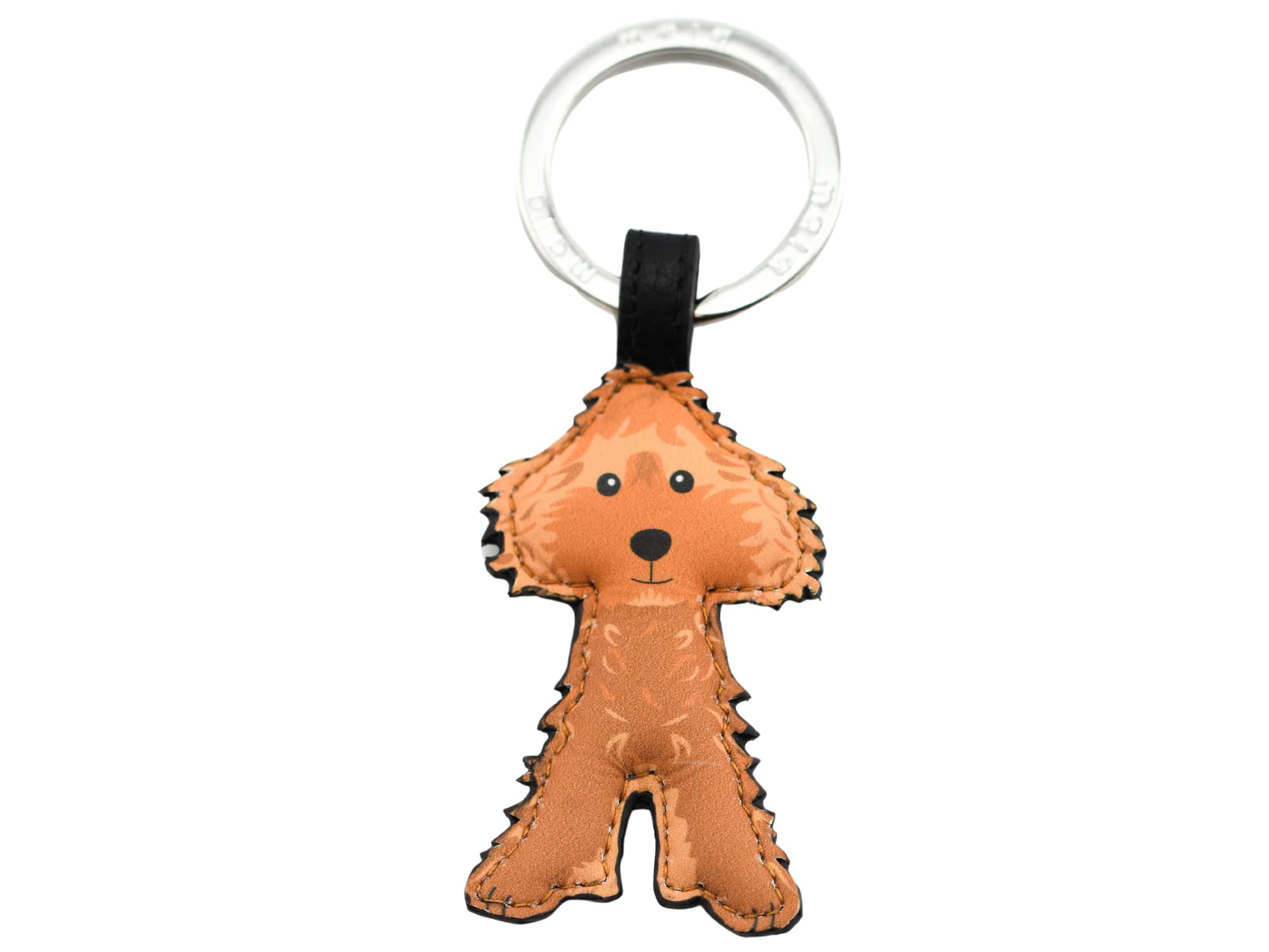Mala Leather Premium Leather Bumble Bee Keyring